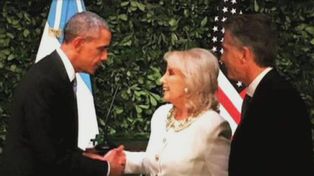 ¿Qué le dijo Mirtha Legrand a Barack Obama en el Centro Cultural Kirchner?