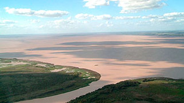 la foto del delta del Paraná que acompaña la publicación del medio español.