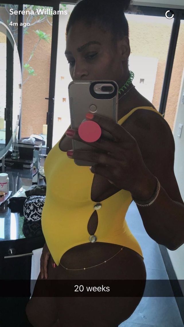 Serena Williams está embarazada y su pareja es Alexis Ohanian
