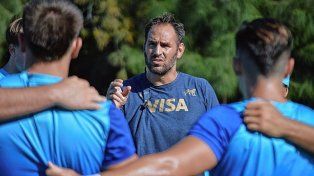 Álvaro Galindo habló en la previa del debut de Los Pumitas.