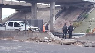Impresionante accidente en la ruta 168 a la altura de Walmart