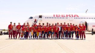 La Selección de España ya llegó a Madrid y prepara una celebración multitudinaria