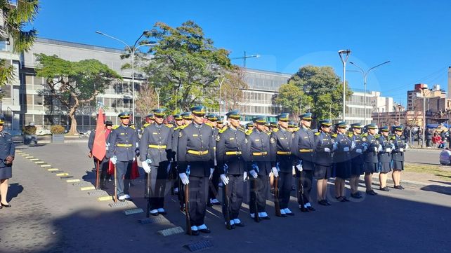 Paraná: honraron a Manuel Belgrano en Plaza Mansilla