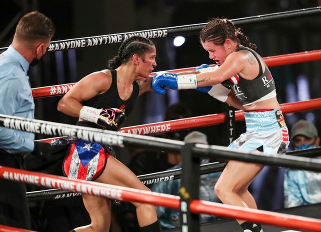La Bonita Bermúdez no pudo conseguir la hazaña ante Amanda Serrano y cayó por nocaut