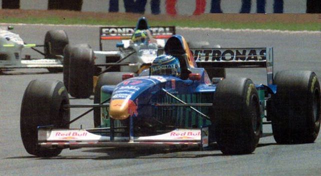 Norberto Fontana y una gran actuación en su segunda carrera en F-1