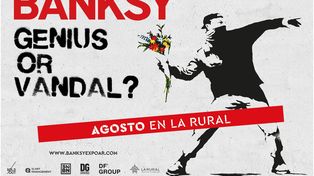 La Rural porteña se prepara para la muestra del grafitero más famoso: Banksy