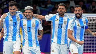La Selección Argentina se metió en las semifinales del Mundial de Futsal.