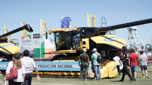 Avalancha. La muestra fue un reflejo del clima de efervescencia que en términos económicos vive el campo.