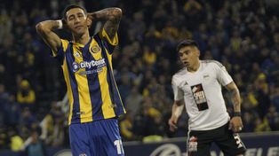 Ángel Di María buscará su primer triunfo ante Newells en el clásico.