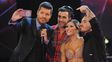 Otros tiempos. Fede bal, Laurita Fernández y Fede Hoppe juntos en el Bailando con Tinelli.