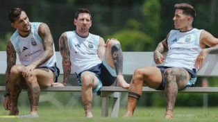 Con la final en el horizonte, la Selección Argentina volvió al trabajo y ya piensa en España