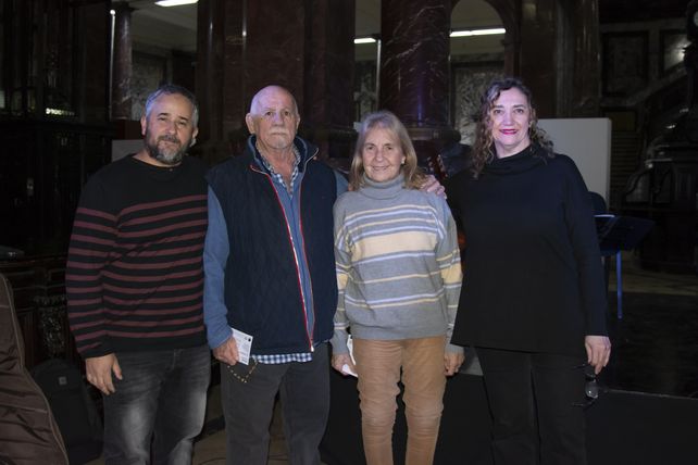 Cristian Caselli, Bernardo Conde de Narvaíz Elía, Marta Varela y Livia Vives