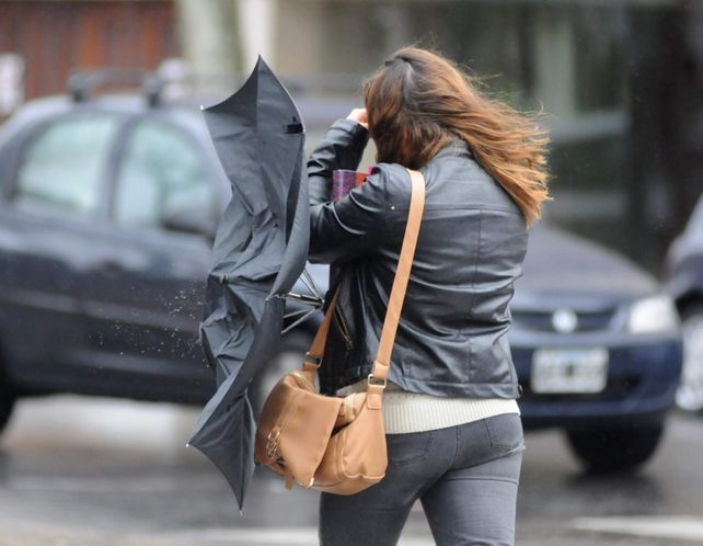 La mañana del domingo estárá marcada por ráfagas considerables.&nbsp;