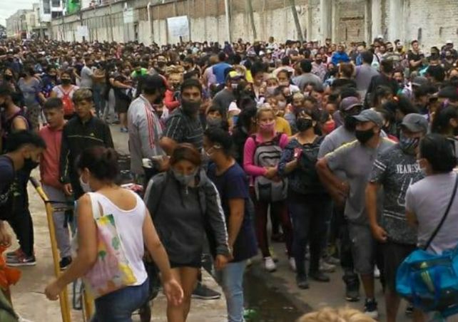 Se descontroló la feria La Salada y generó gran preocupación