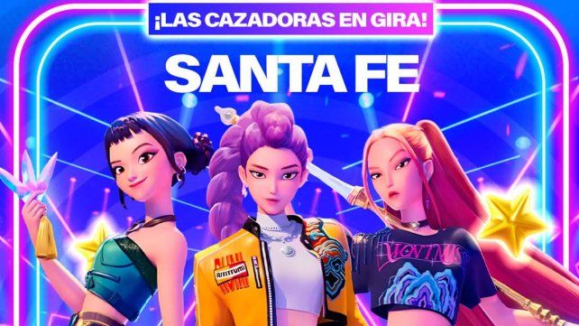 Mundo K-POP: Cazadoras de demonios llega a Santa Fe con un show de música y baile para toda la familia