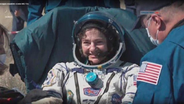 Misión espacial regresó en plena pandemia