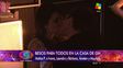 besos, el juego del dado y streaptease en otra noche caliente en la casa de gran hermano