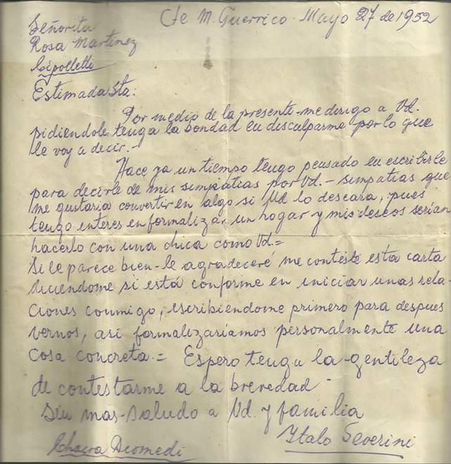 La carta de amor que se hizo viral medio siglo después
