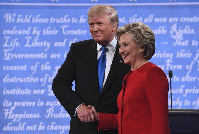 Seguí en vivo el debate electoral más esperado entre Hillary Clinton y Donald Trump