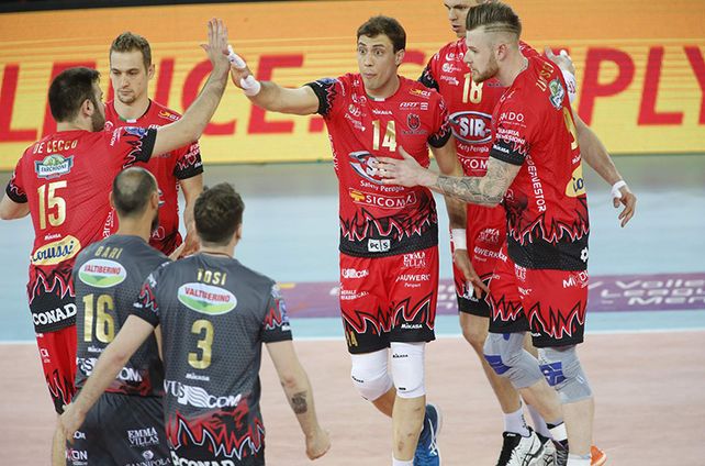 Luciano De Cecco jugará la final de la Champions League con Perugia