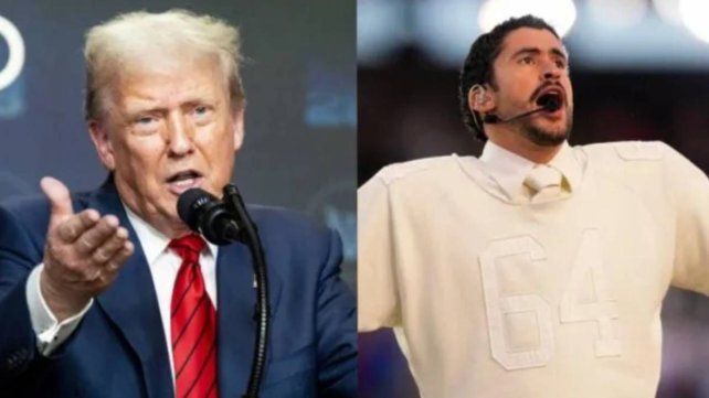 Donald Trump criticó el espectáculo de Bad Bunny en el Super Bowl: Una falta de respeto para el país