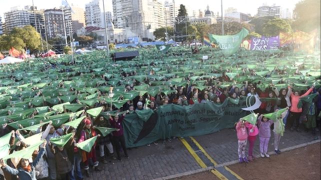 Reclamo. La Campaña Nacional por el Derecho al Aborto Legal
