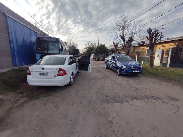 El presunto auto de los tiradores fue encontrado en Pérez