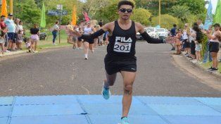 Bruno Colombo fue el ganador de los 10k en la categoría masculina.