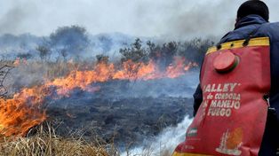 Nuevos incendios asolan el Valle de Traslasierra en Córdoba