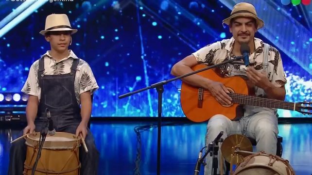 Máximo y Jacobo López emocionaron al jurado de Got Talent Argentina con su historia y su talento.