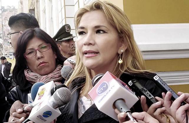 Jeanine Áñez.