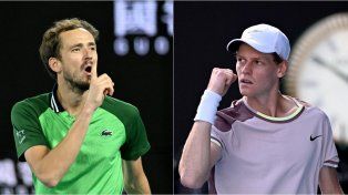 Medvedev y Sinner definen el título del Abierto de Australia