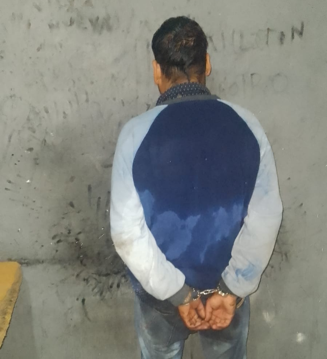 El hombre detenido por amenazar de muerte a un colectivero en zona sudoeste.