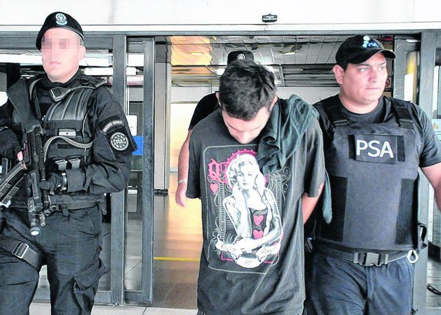 marche preso. Actis Caporale fue detenido por la PSA el domingo en el autódromo de Buenos Aires.