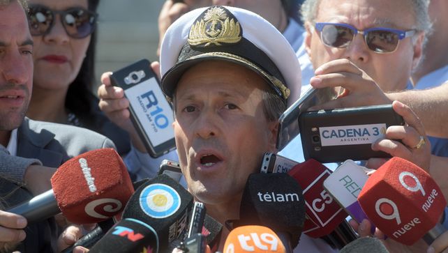 Cambio operacional. El portavoz de la Armada notificó que no hay expectativas de encontrarlos con vida.