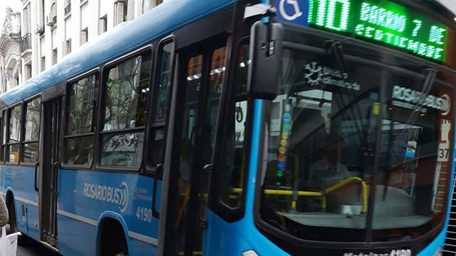 La balacera afectó el servicio de la empresa Rosario Bus.