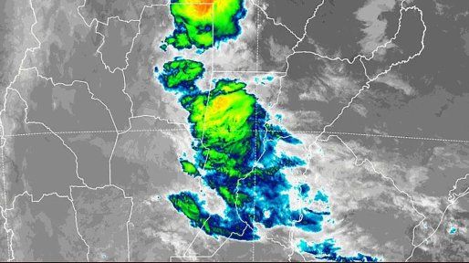 SMN: persiste la inestabilidad con lluvias y tormentas