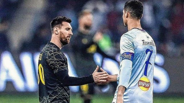 Messi se quedó con el duelo ante Cristiano Ronaldo en Arabia