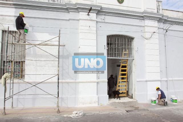 A buen ritmo. En los pabellones hubo reestructuraciones y en un anexo se habilitó un espacio para 50 internos. (Foto UNO/Javier Aragón)