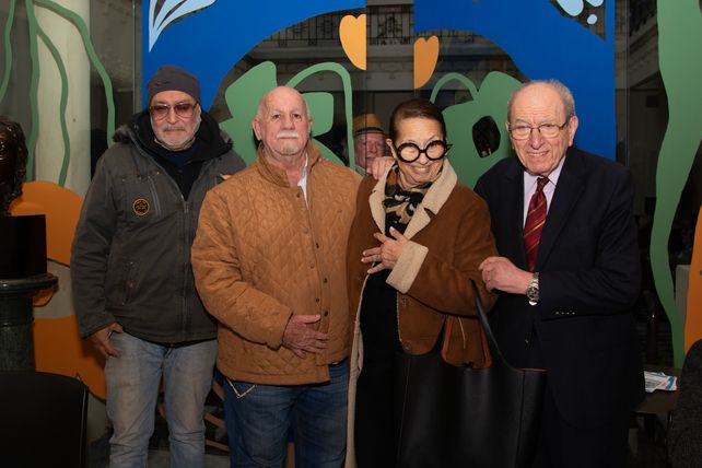 Walter Alves, Bernardo Conde Narbaiz, Jorgelina Paladini y Elías Soso