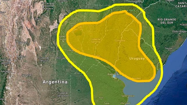 Meteorólogo advirtió sobre riesgo por probables tornados en Entre Ríos