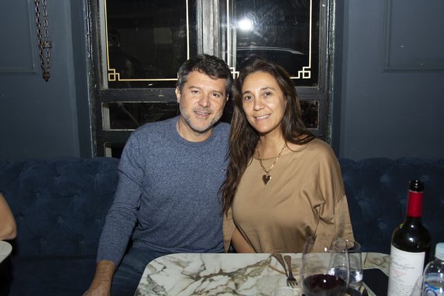 Adrián Gallo y Natalia Fabiano.  