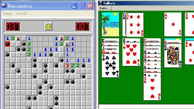 El solitario y el buscaminas tenían una misión secreta