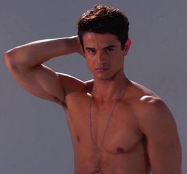 El modelo del hombre perfecto de Brasil.