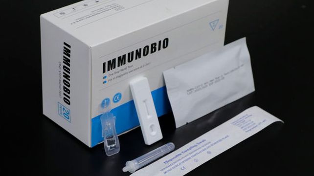El test al que se refirieron los bioquímicos se llama Immunobio 