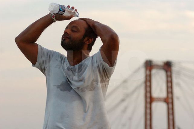 En la primera jornada de calor la sensación térmica llegó a los 40º
