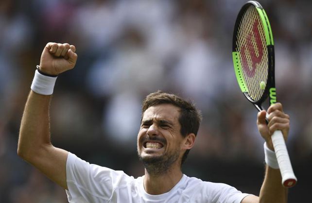 Pella escaló dos puestos después de su actuación en Wimbledon