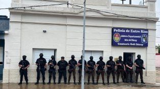 Por la peligrosidad de los ocupantes de la avioneta que llevaba cocaína y aterrizó en el sur entrerriano, en la Comisaría de Ibicuy hay más seguridad.