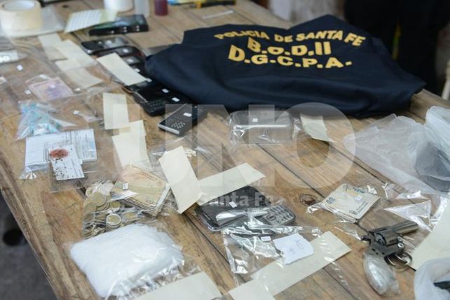 Al menos diez detenidos en operativo antinarco en el sur provincial