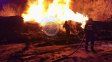 Voraz incendio en un depósito de madera demandó un intenso operativo en San José